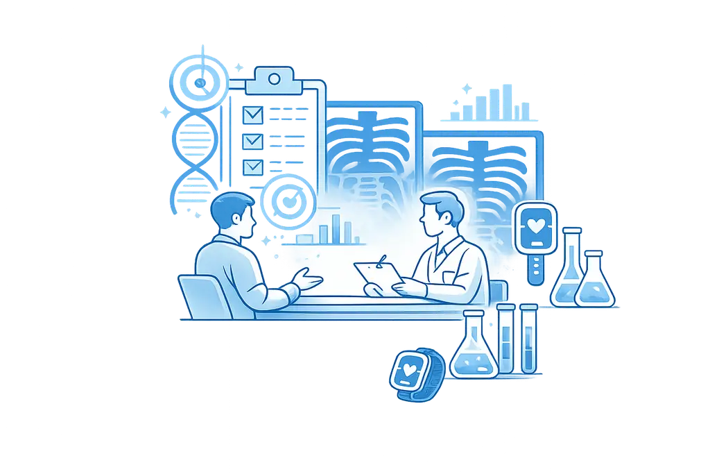 intake and baseline illustration